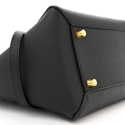 Celine Grained Calfskin Mini Belt Bag Black 8 of 10