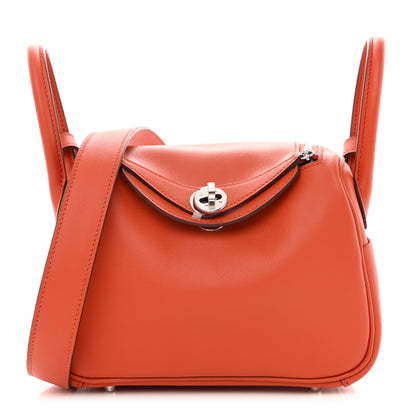 Hermes Swift Mini Lindy 20 Terre Battue 1 of 11