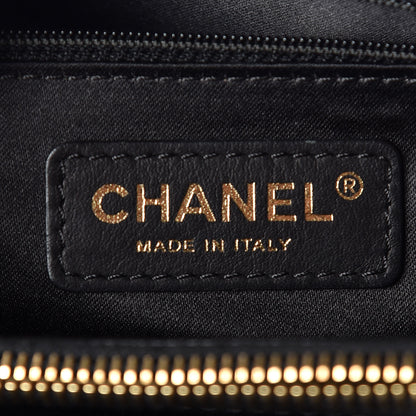 Chanel Caviar Quilted Grand Shopping Tote GST Black 8 of 10