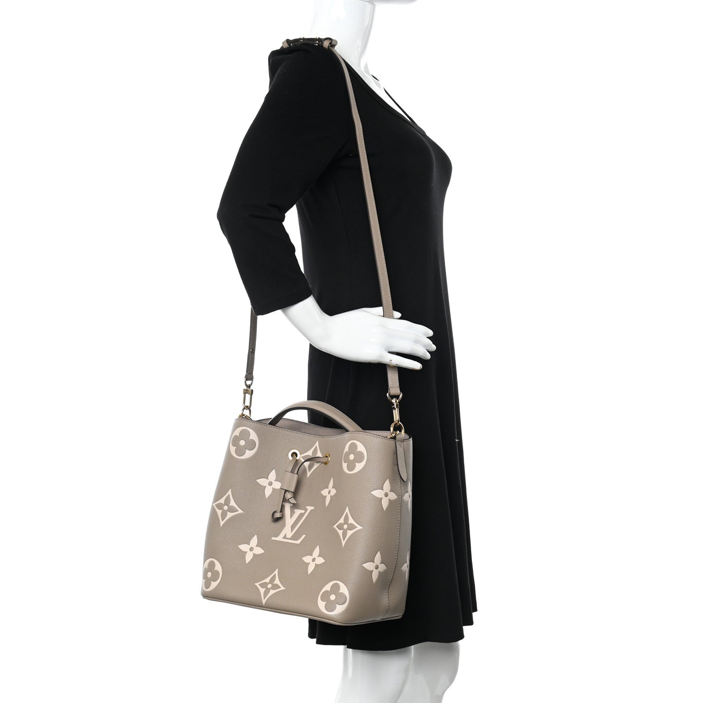 Empreinte Monogram Giant Neonoe MM Tourterelle Creme