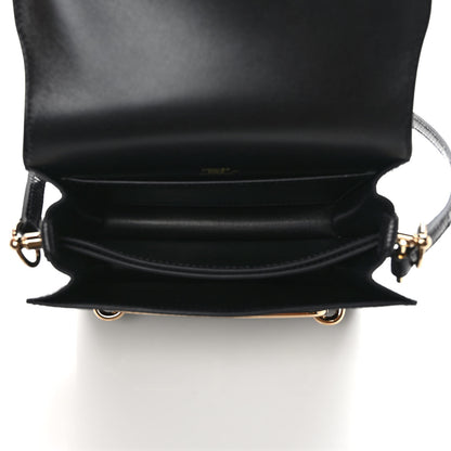 Hermes Lizard Mini Sac Roulis Black 5 of 10