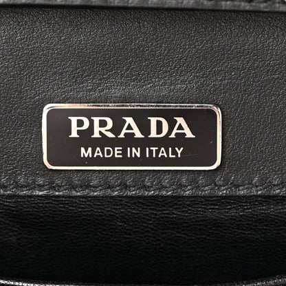 Prada City Calf Saffiano Cahier Astrology Bag Black Black 6 of 11