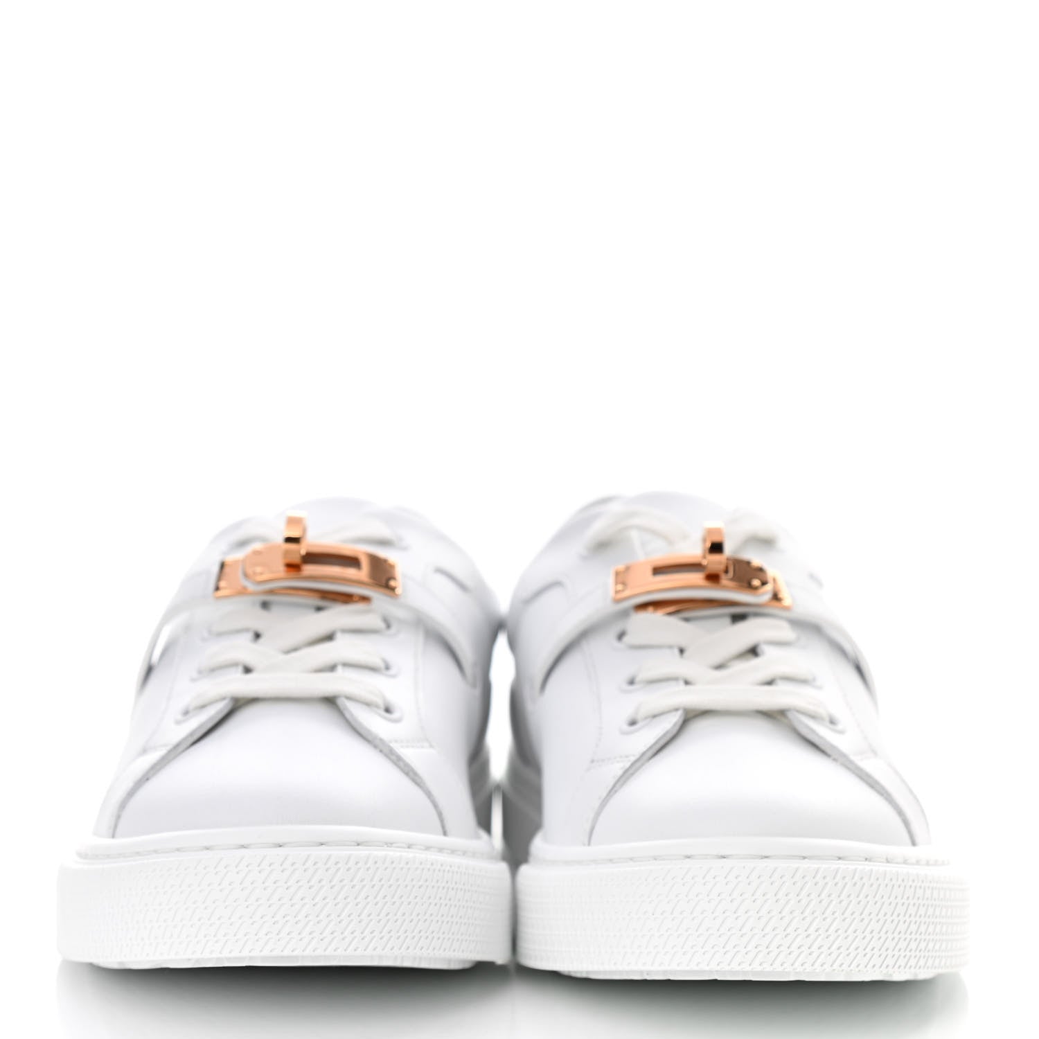 Hermes Calfskin Day Sneakers 37 White 2 of 8