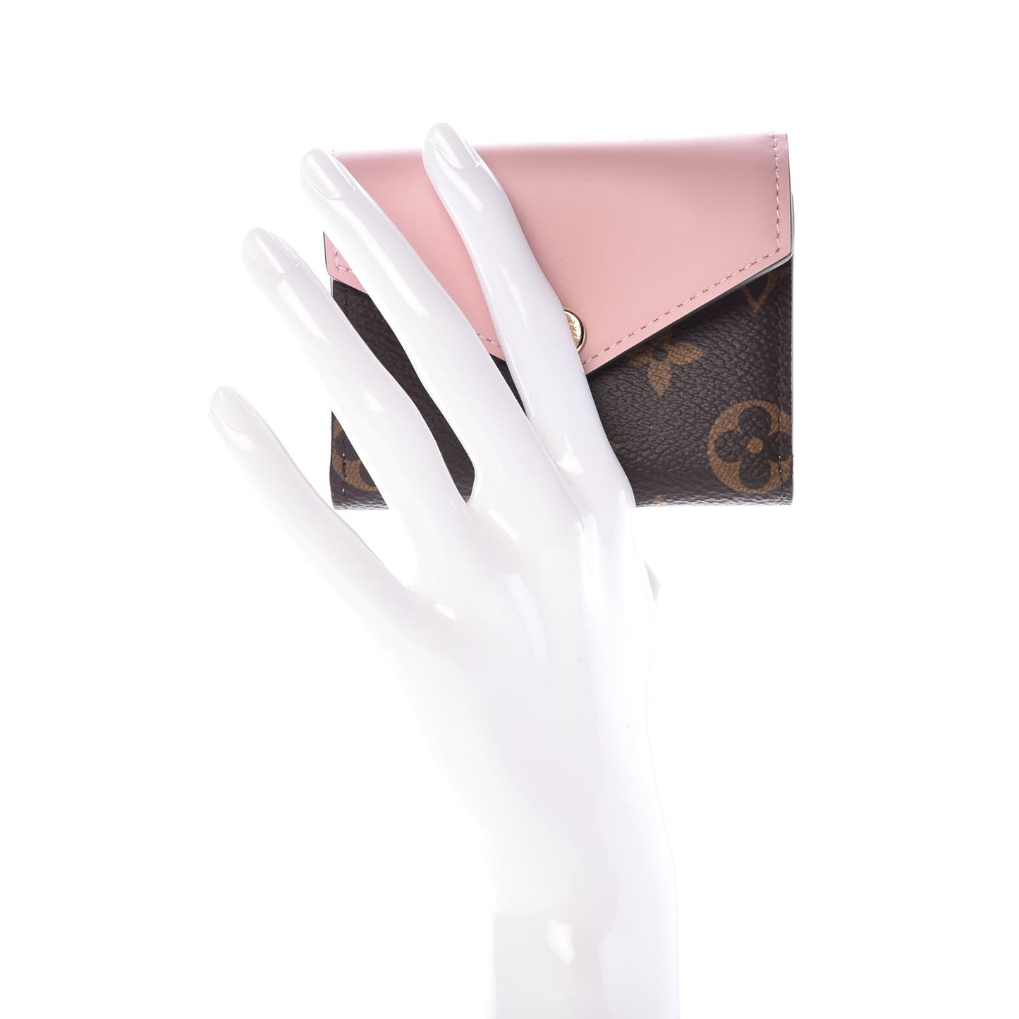 Monogram Zoe Wallet Rose Ballerine