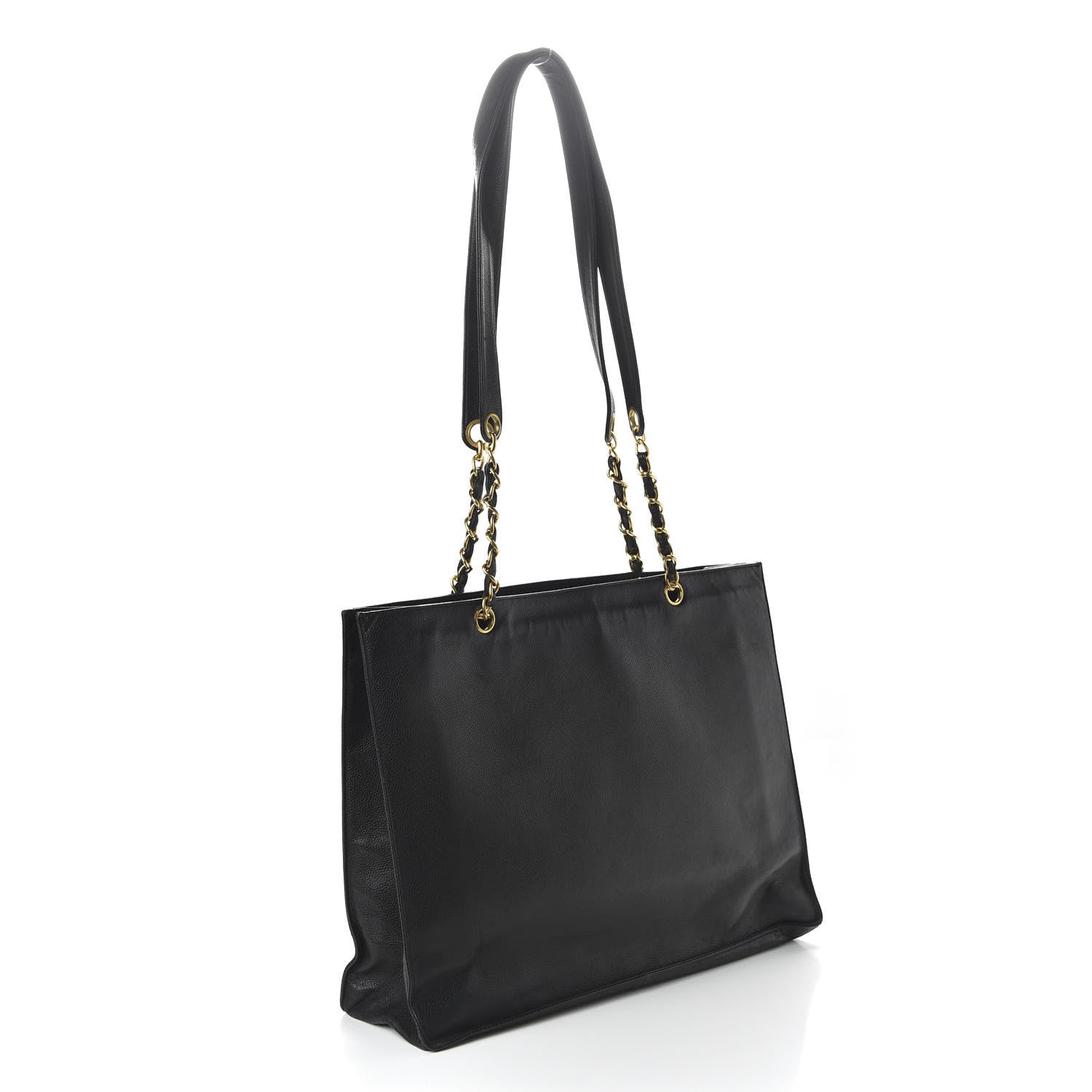 Chanel Caviar CC Tote Black 3 of 11