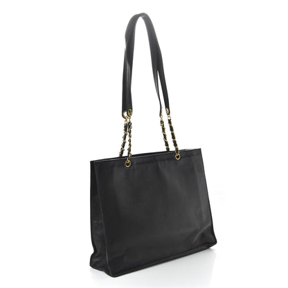 Chanel Caviar CC Tote Black 3 of 11