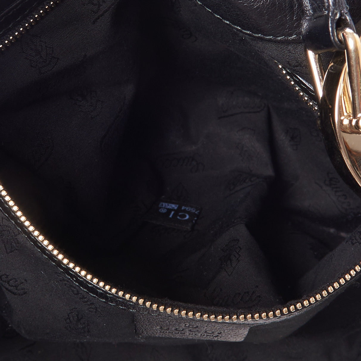 Gucci Guccissima Charlotte Tote Black 9 of 9