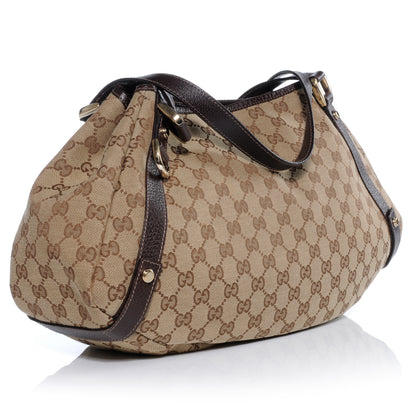 Gucci Monogram Medium Abbey Shoulder Bag Dark Brown 3 of 8