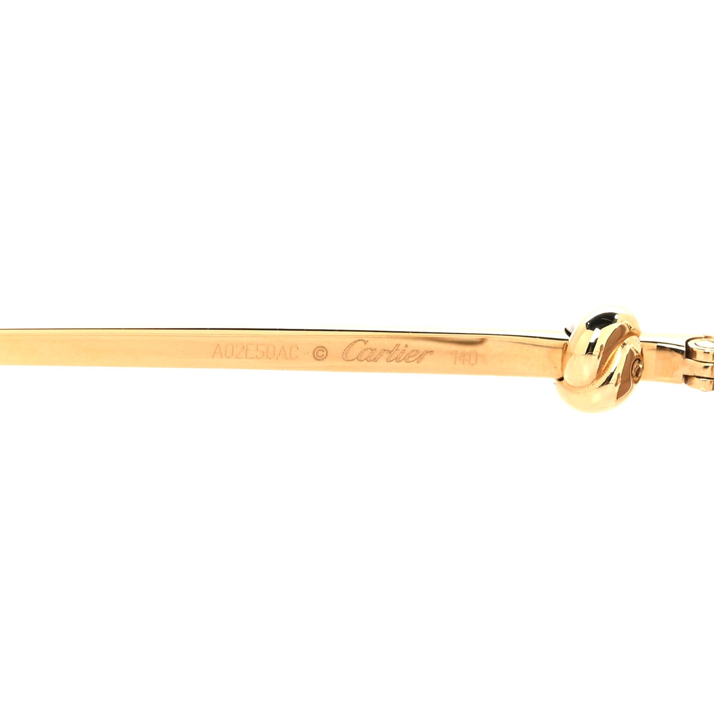 Metal Trinity Sunglasses CT0225S 002 Gold Silver