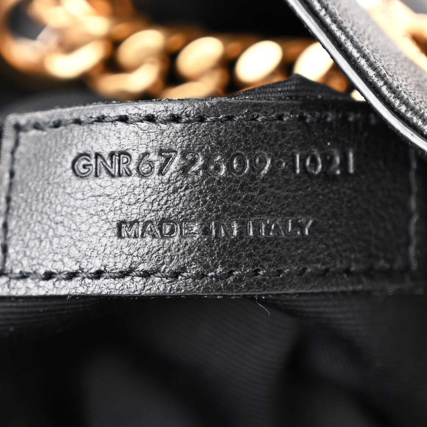 Lambskin Matelasse Monogram Joe Backpack Black