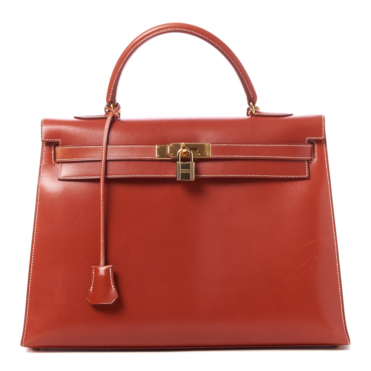 Hermes Box Kelly Sellier 35 Sanguine 1 of 33