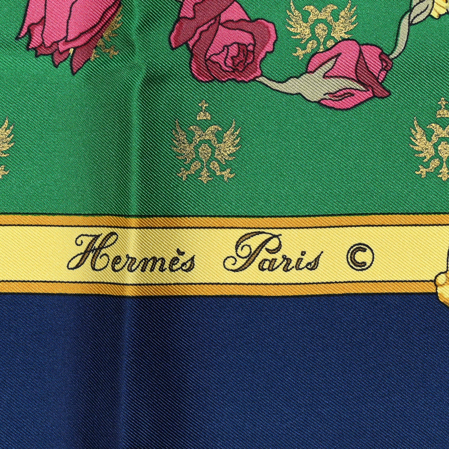 Hermes Silk Roue Arriere du Carosse Imperial de la Couer de Vienne Scarf 90 3 of 4