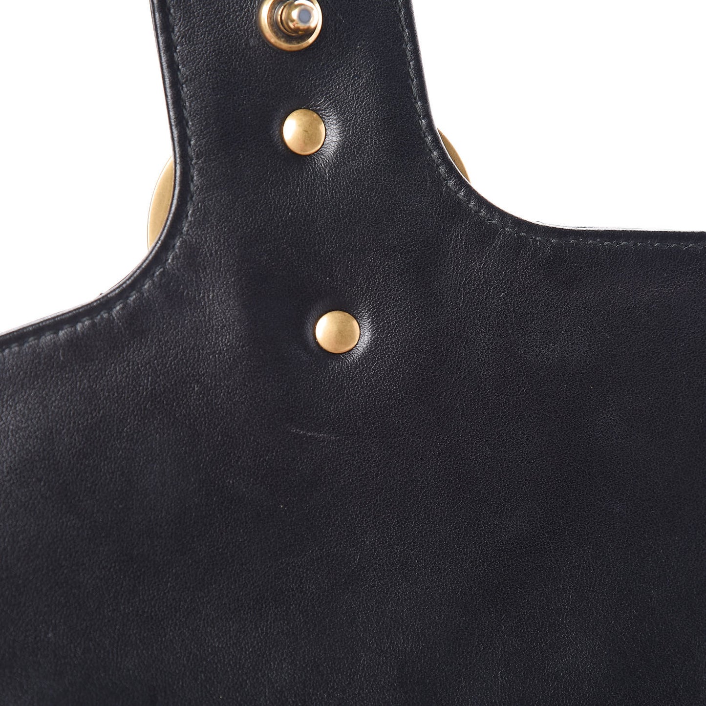 Calfskin Matelasse Small GG Marmont Shoulder Bag Black