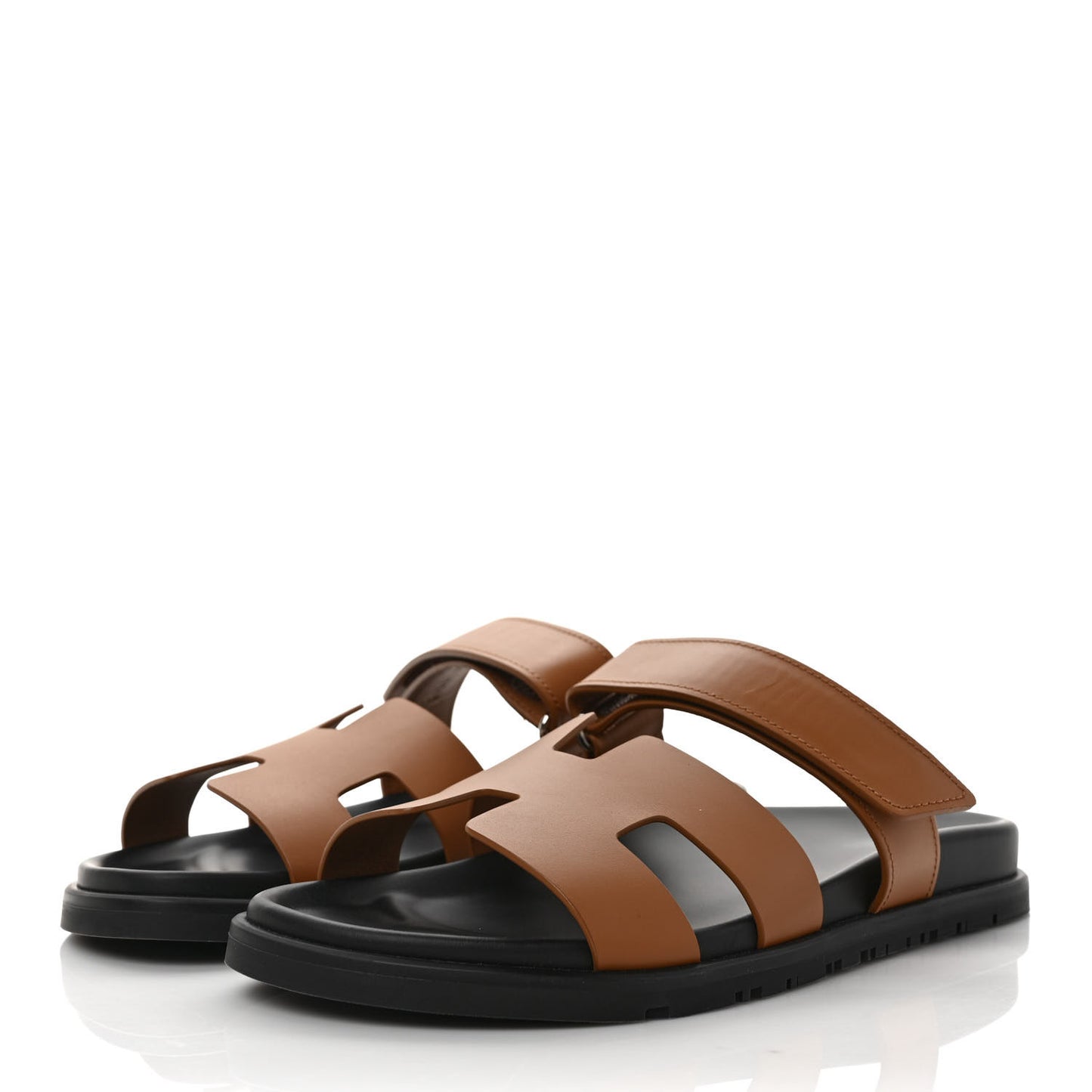 Calfskin Womens Chypre Sandals 40 Gold