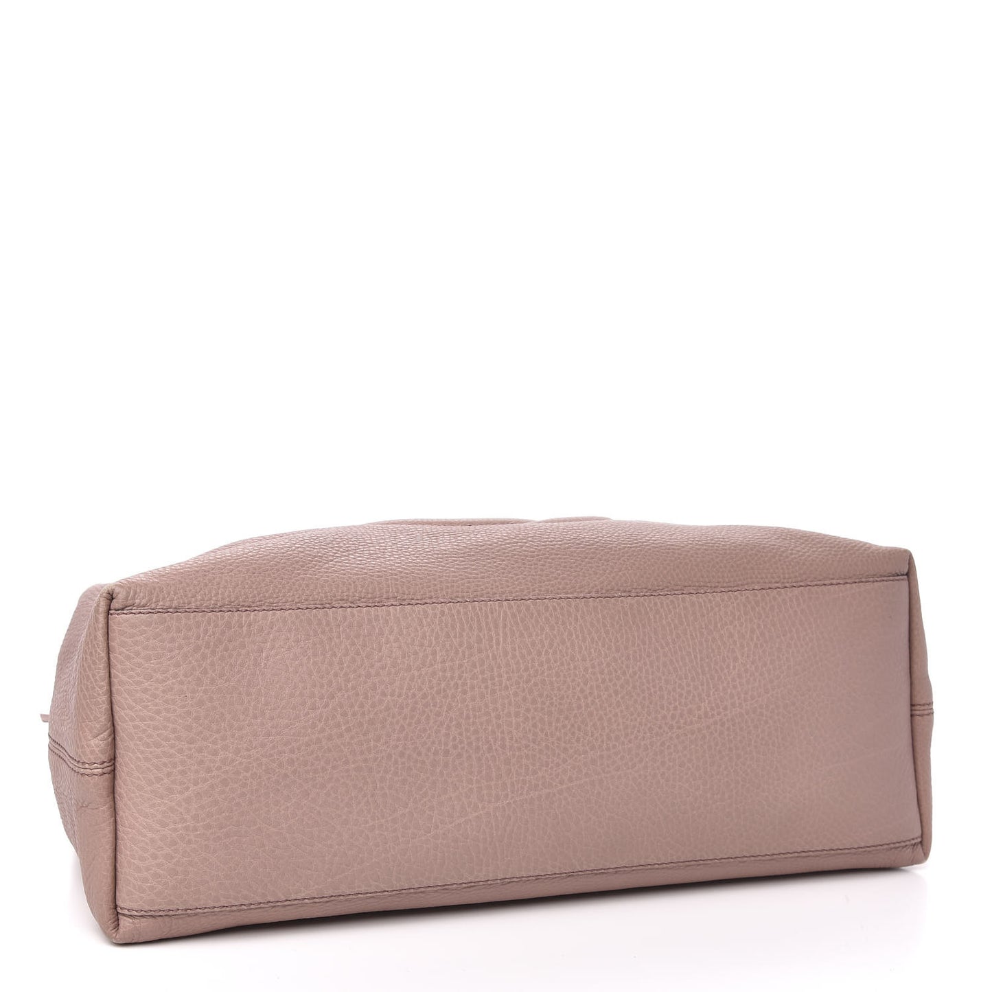 Pebbled Calfskin Medium Soho Chain Shoulder Bag Dark Cipria