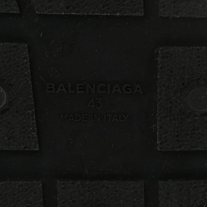 Balenciaga Patent Calfskin Neoprene Mesh Suede Mens Race Runner Sneakers 43 Black Navy 7 of 8