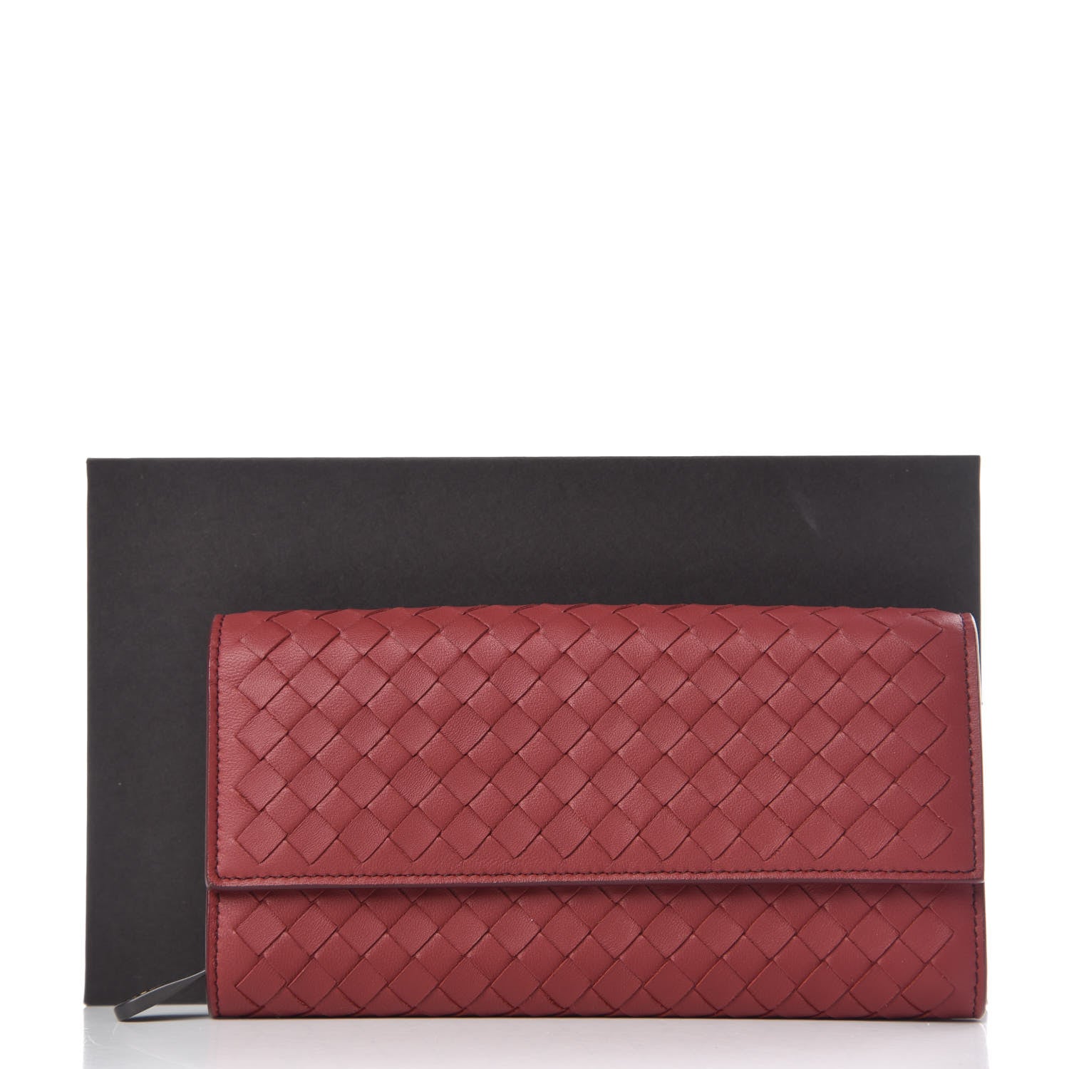 Bottega Veneta Nappa Intrecciato Continental Wallet Eclipse 9 of 9