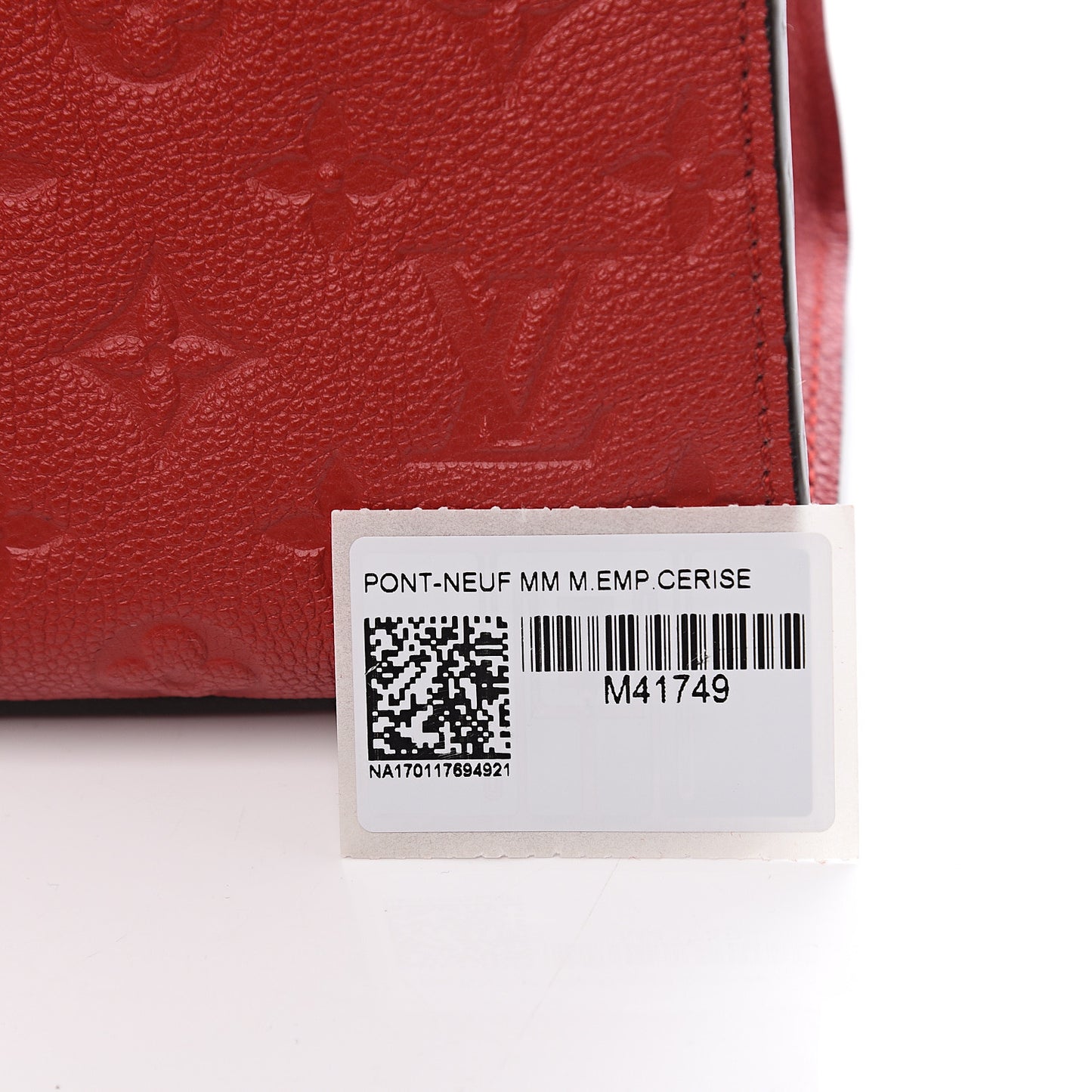 Empreinte Pont Neuf MM Cherry