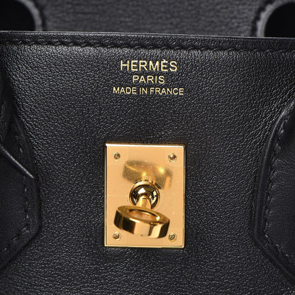 Hermes Swift Birkin 25 Black 24 of 31