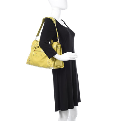 Balenciaga Agneau Giant 12 Gold Hardware City Jaune Poussin 2 of 19
