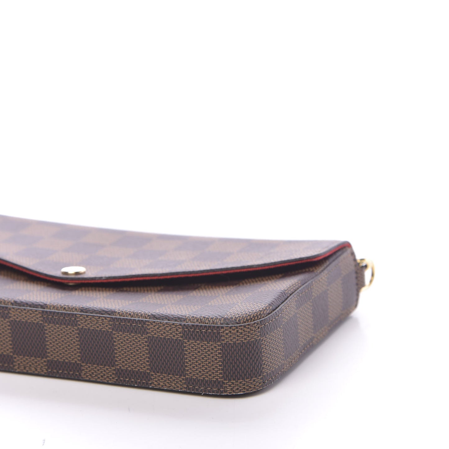 Damier Ebene Pochette Felicie Chain Wallet