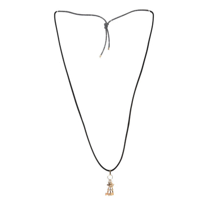 Louis Vuitton 18K Yellow White Pink Gold Monogram Idylle Pendant Necklace 3 of 5