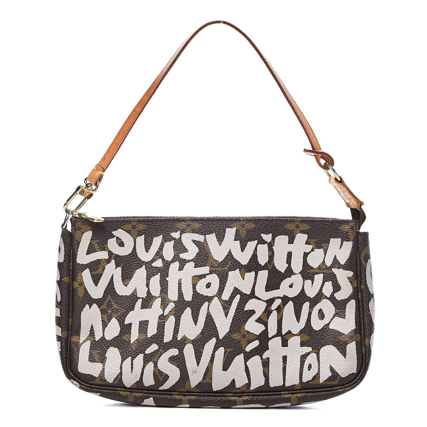 Monogram Graffiti Pochette Accessories Silver