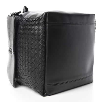 Bottega Veneta Nappa Karung Intrecciato Satchel Black 9 of 10