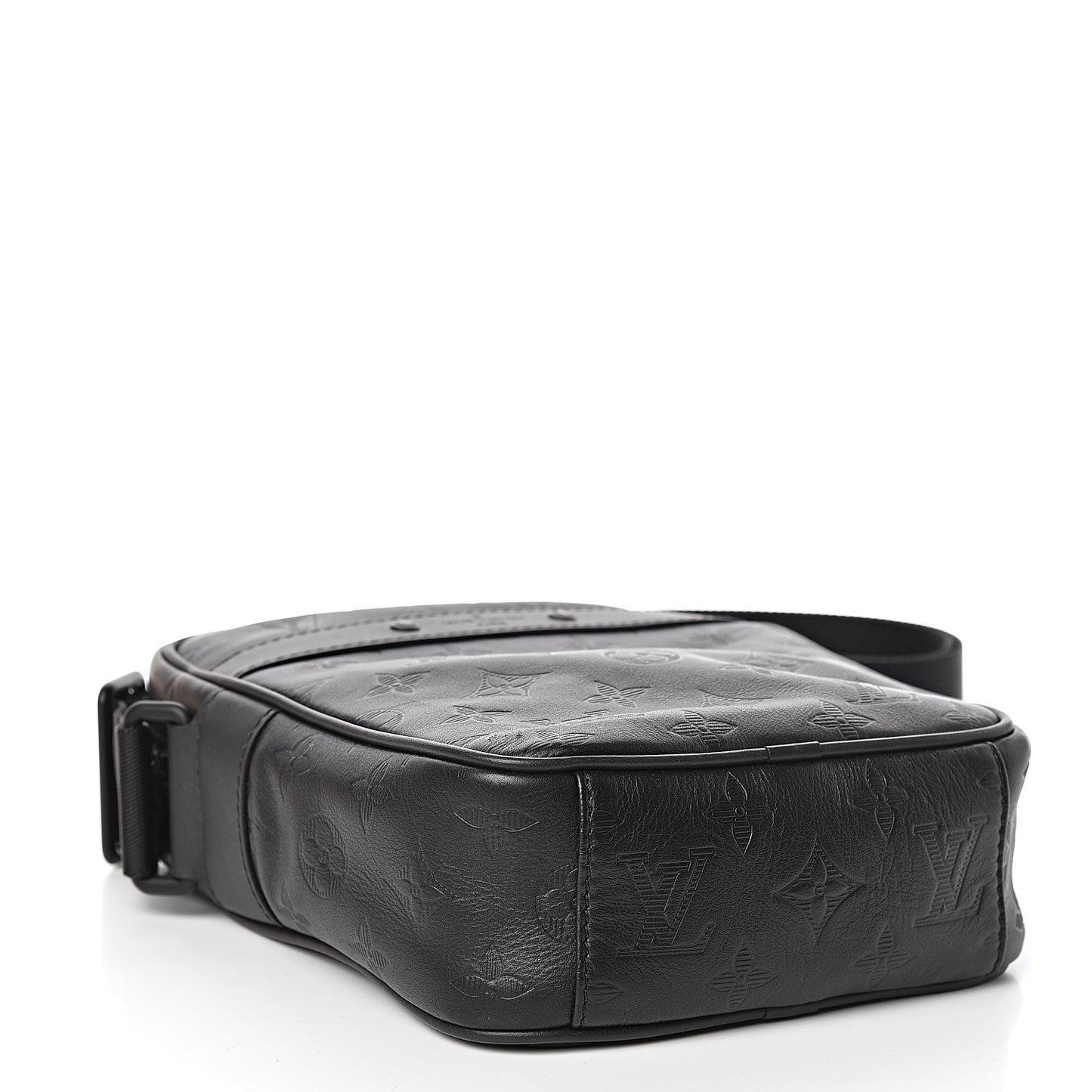 Calfskin Monogram Shadow Danube PM Black