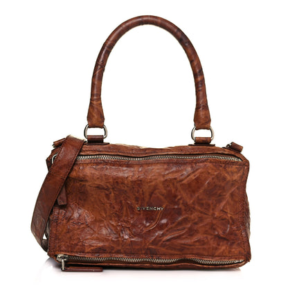 Givenchy Tumbled Sheepskin Medium Pandora Cognac 1 of 20