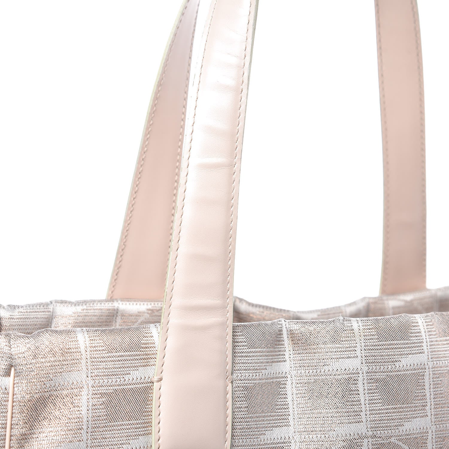 Chanel Metallic Nylon Small Travel Tote Pink 12 of 16