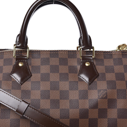 Louis Vuitton Damier Ebene Speedy Bandouliere 30 12 of 12
