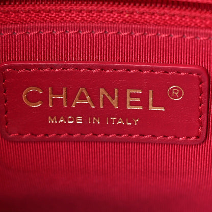 Chanel Sheepskin Quilted Medium Vintage Mademoiselle Flap Red 6 of 9