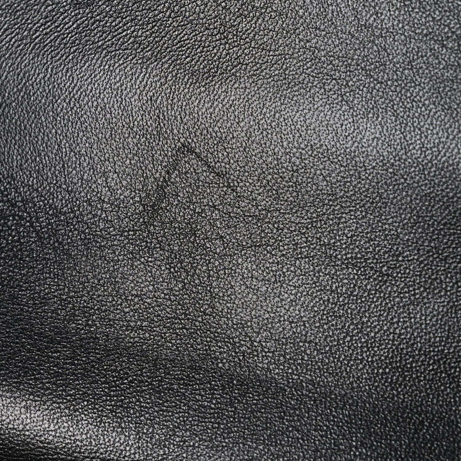 Chanel Lambskin Quilted Mini Chain Rows Flap Black 11 of 11