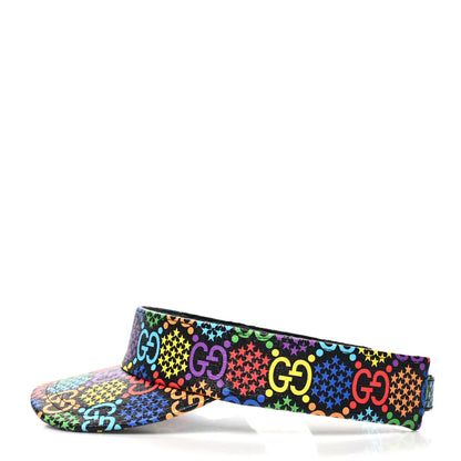 Gucci GG Supreme Monogram Psychedelic Izzy Visor M Black Multicolor 3 of 7