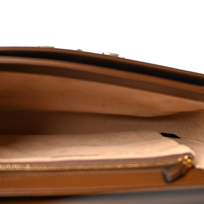 Gucci Azalea Calfskin Horsebit 1955 Shoulder Bag Brown Sugar 5 of 11