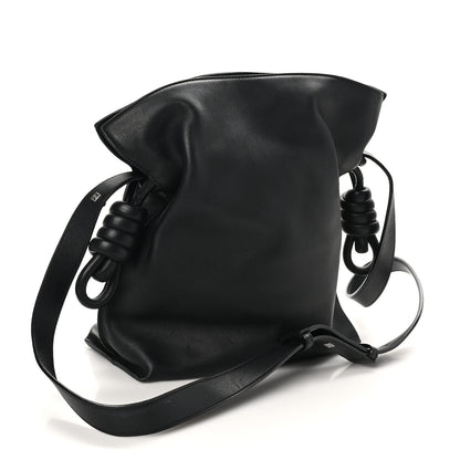 Loewe Calfskin Flamenco Knot Bag Black 3 of 9