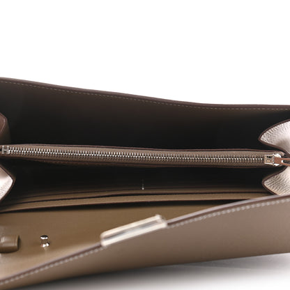Hermes Epsom Constance Long To Go Wallet Etoupe 4 of 9