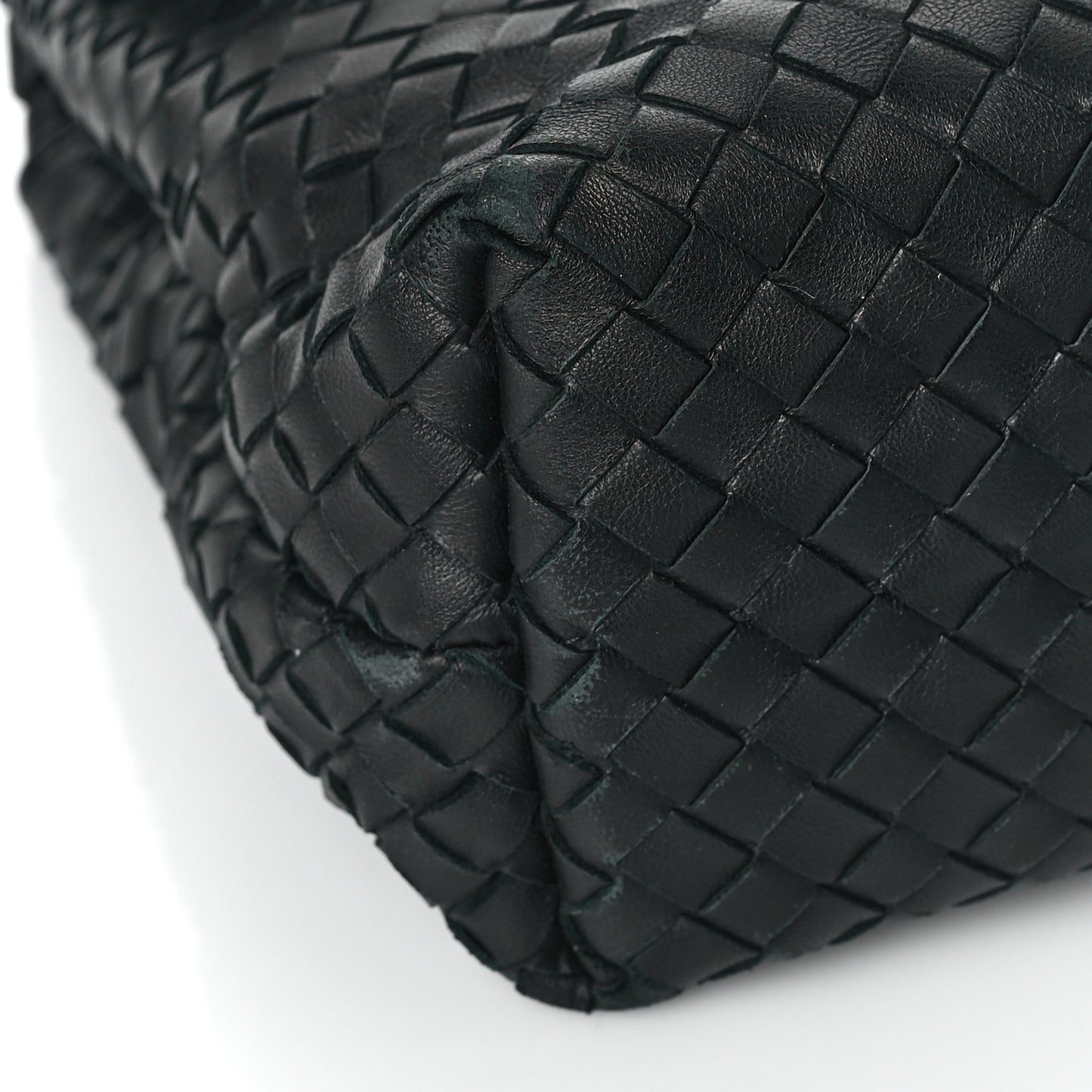 Nappa Intrecciato Medium Olimpia Bag Black