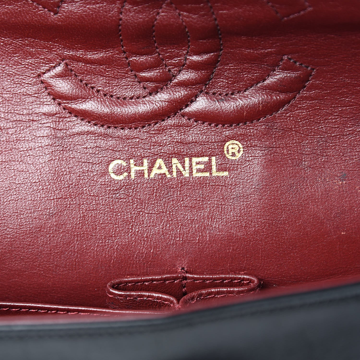 Chanel Lambskin Quilted Medium Double Flap Black 6 of 13