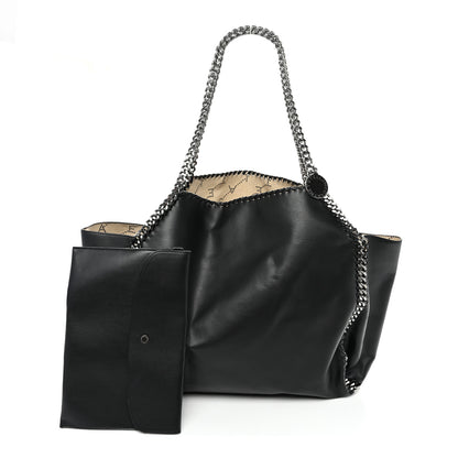 Stella McCartney Alter Nappa Falabella Fine Chain Tote Black 3 of 10