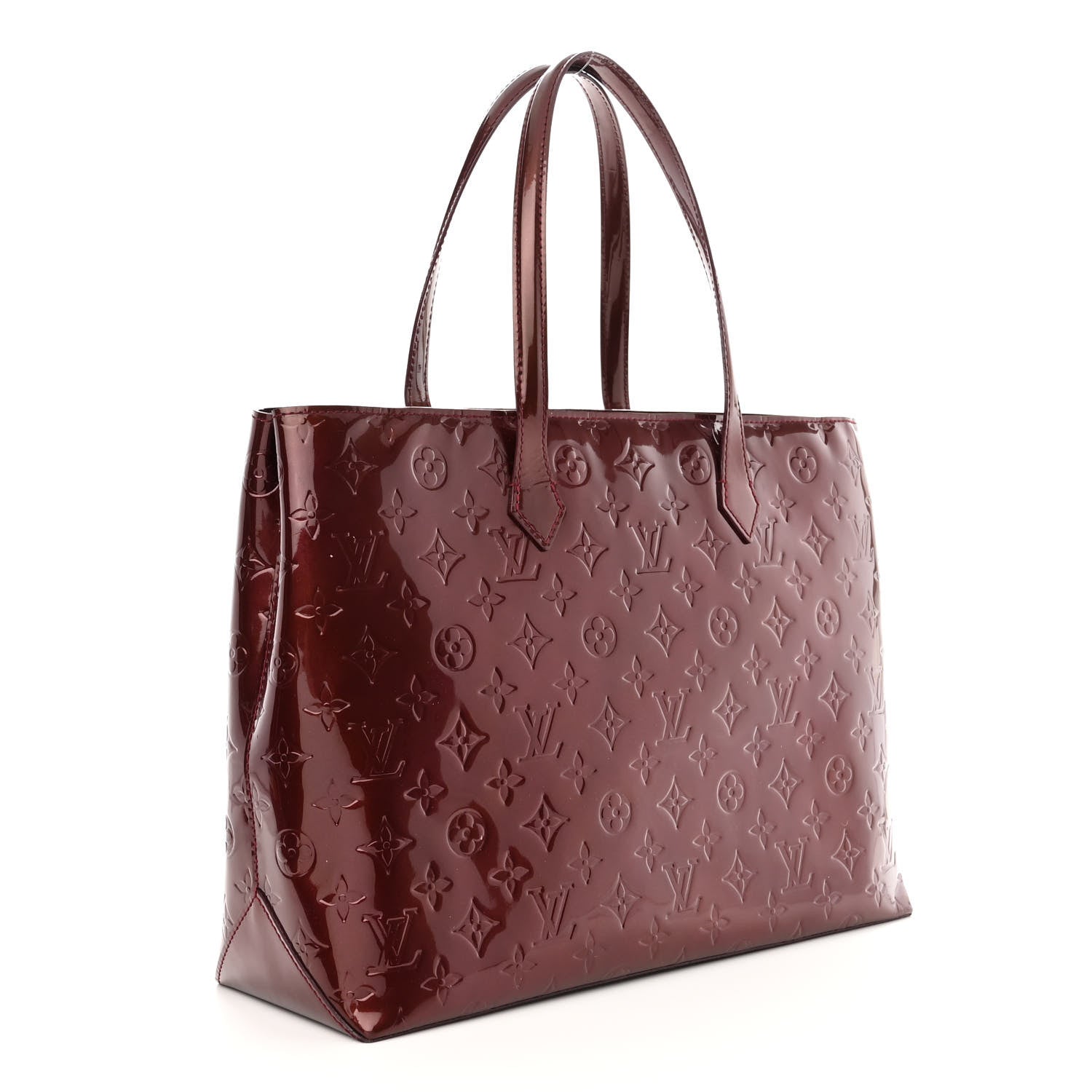 Louis Vuitton Vernis Wilshire MM Rouge Fauviste 3 of 10