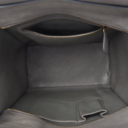 Celine Smooth Calfskin Mini Luggage Grey 6 of 14