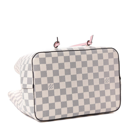 Louis Vuitton Damier Azur Neonoe MM Eau De Rose 3 of 4