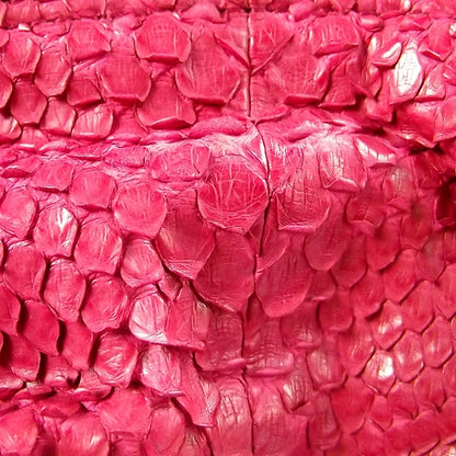 Bottega Veneta Vintage Snakeskin Tassel Bag Red 7 of 8