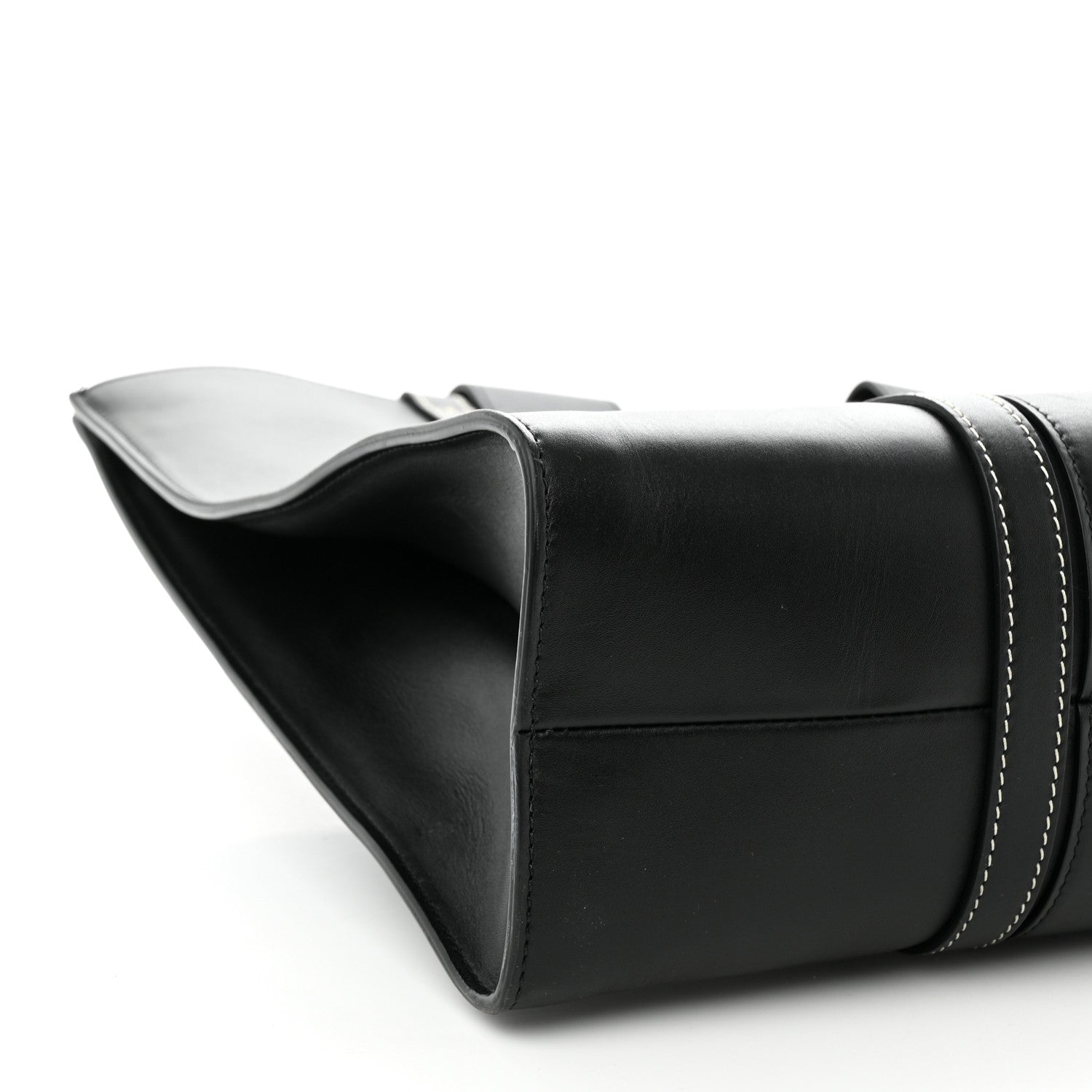 Chloe Calfskin Large Woody Tote Black 8 of 9