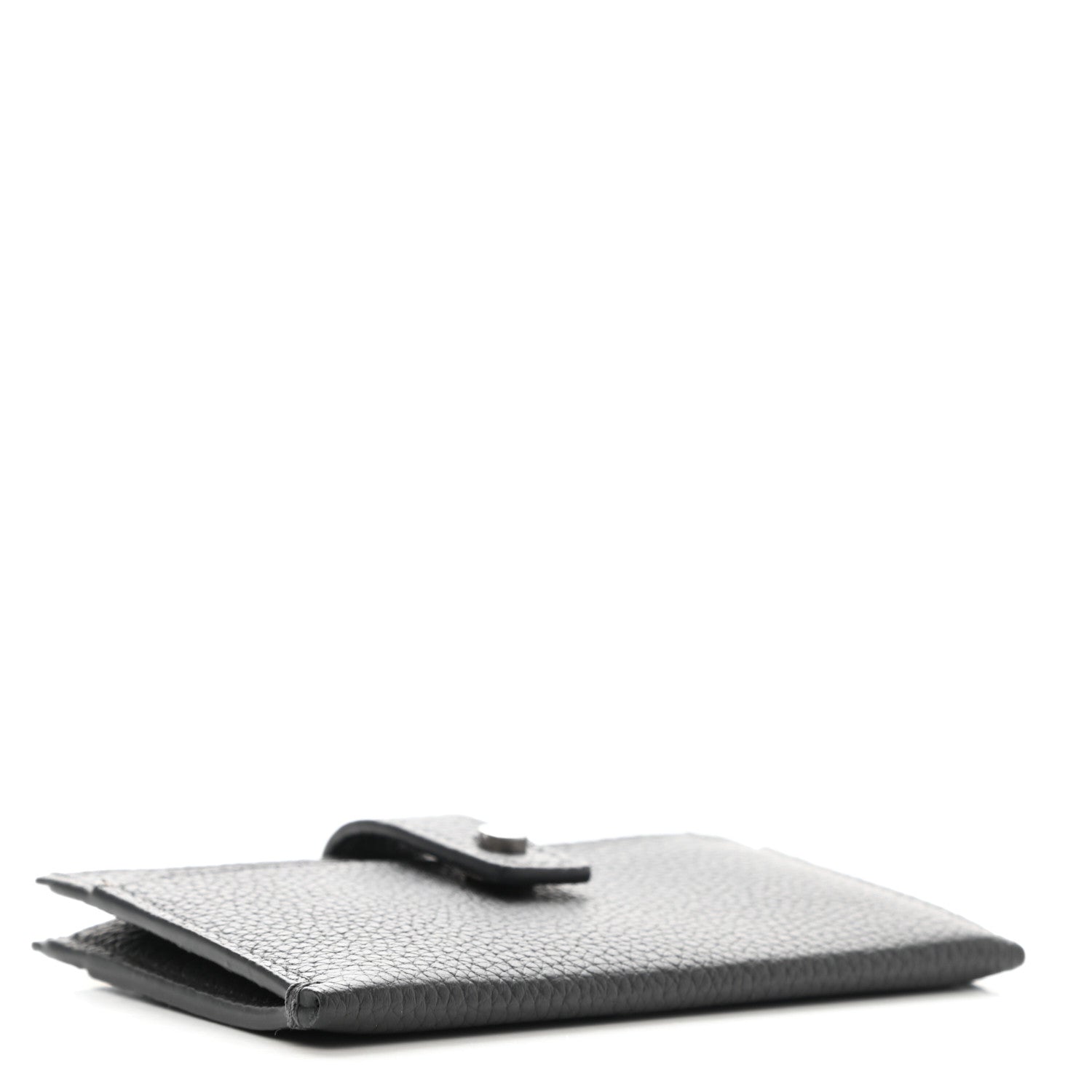 Saint Laurent Grained Calfskin Sac De Jour Souple Card Case Grey 4 of 7