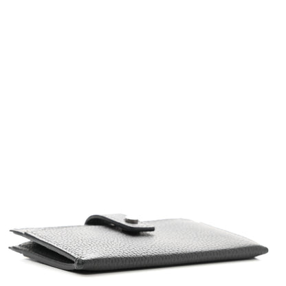 Saint Laurent Grained Calfskin Sac De Jour Souple Card Case Grey 4 of 7
