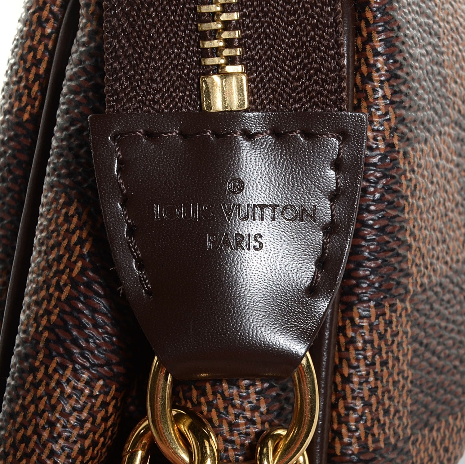 Louis Vuitton Damier Ebene Eva Clutch 9 of 9