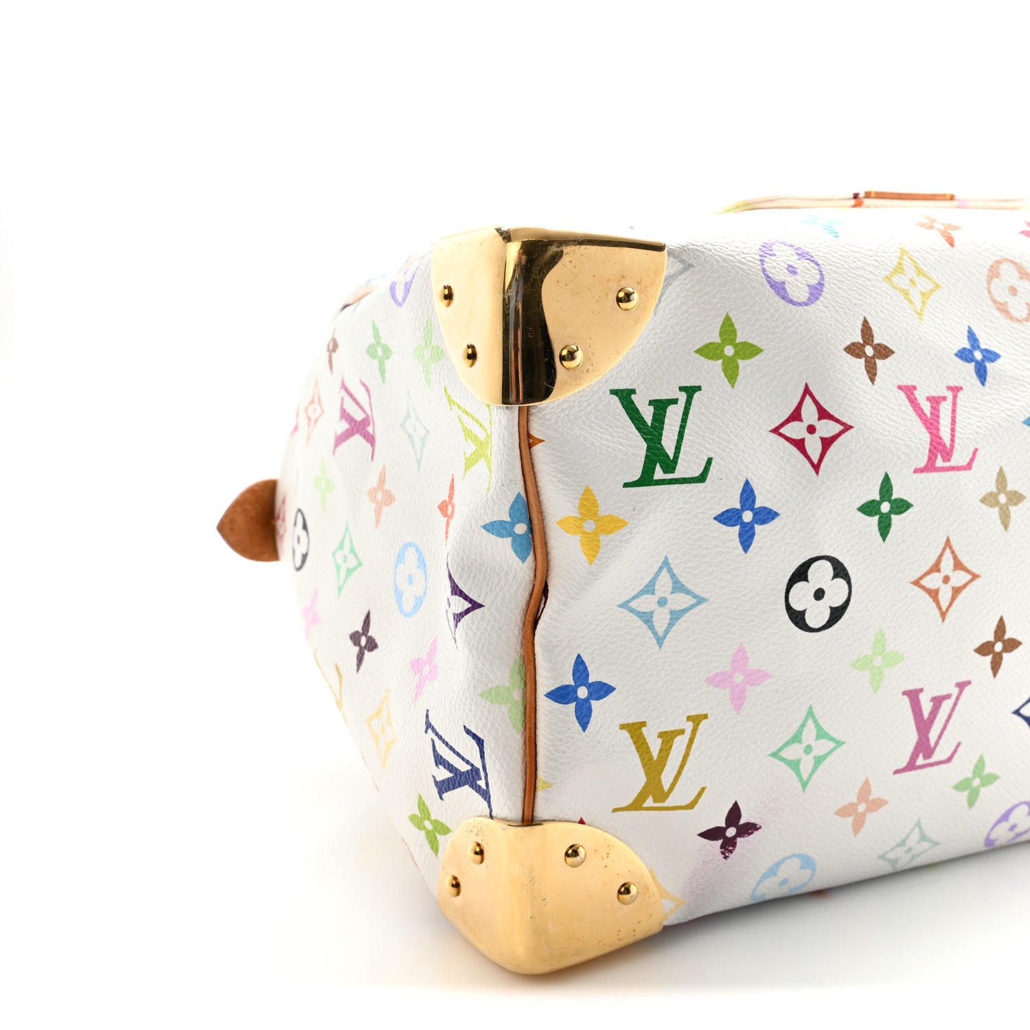 Louis Vuitton Monogram Multicolor Speedy 30 White 1883243